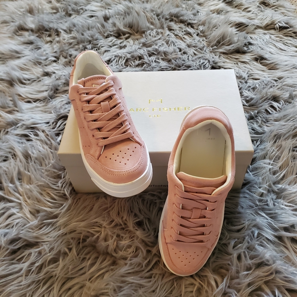 NEW! Pink Marc Fisher Sneaks! - Picture 3 of 8